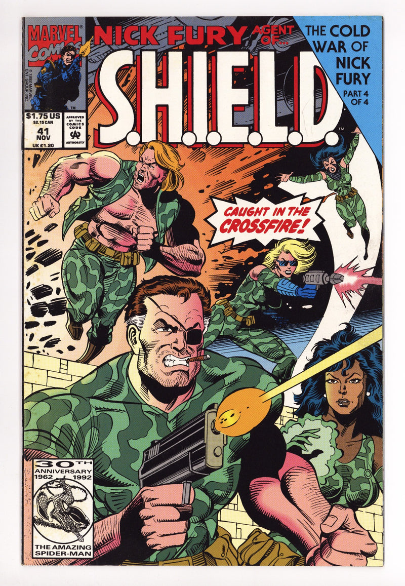 Nick Fury, Agent of S.H.I.E.L.D. Vol 4 41 Mid Grade (1992) 