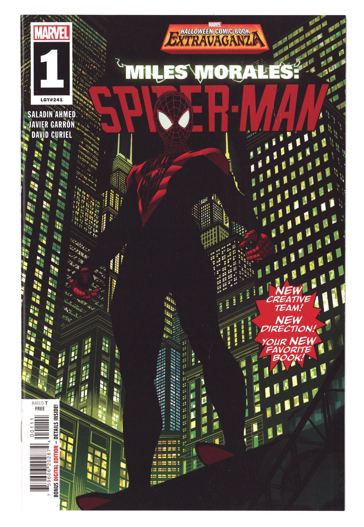 Miles Morales: Spider-Man No.1 Halloween Comic Extravaganza 2021   [nn]  High Grade   (2021)        