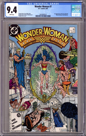 Wonder Woman Vol 2 7 CGC 9.4 (NM) (1987)
