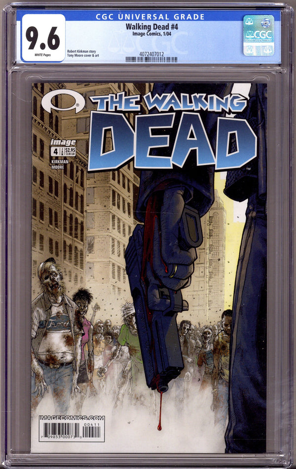 The Walking Dead 4 CGC 9.6 (NM+) (2004)