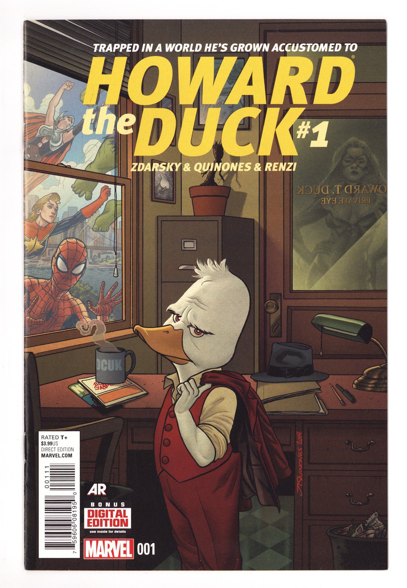 Howard the Duck Vol 4 1 High Grade (2015) 