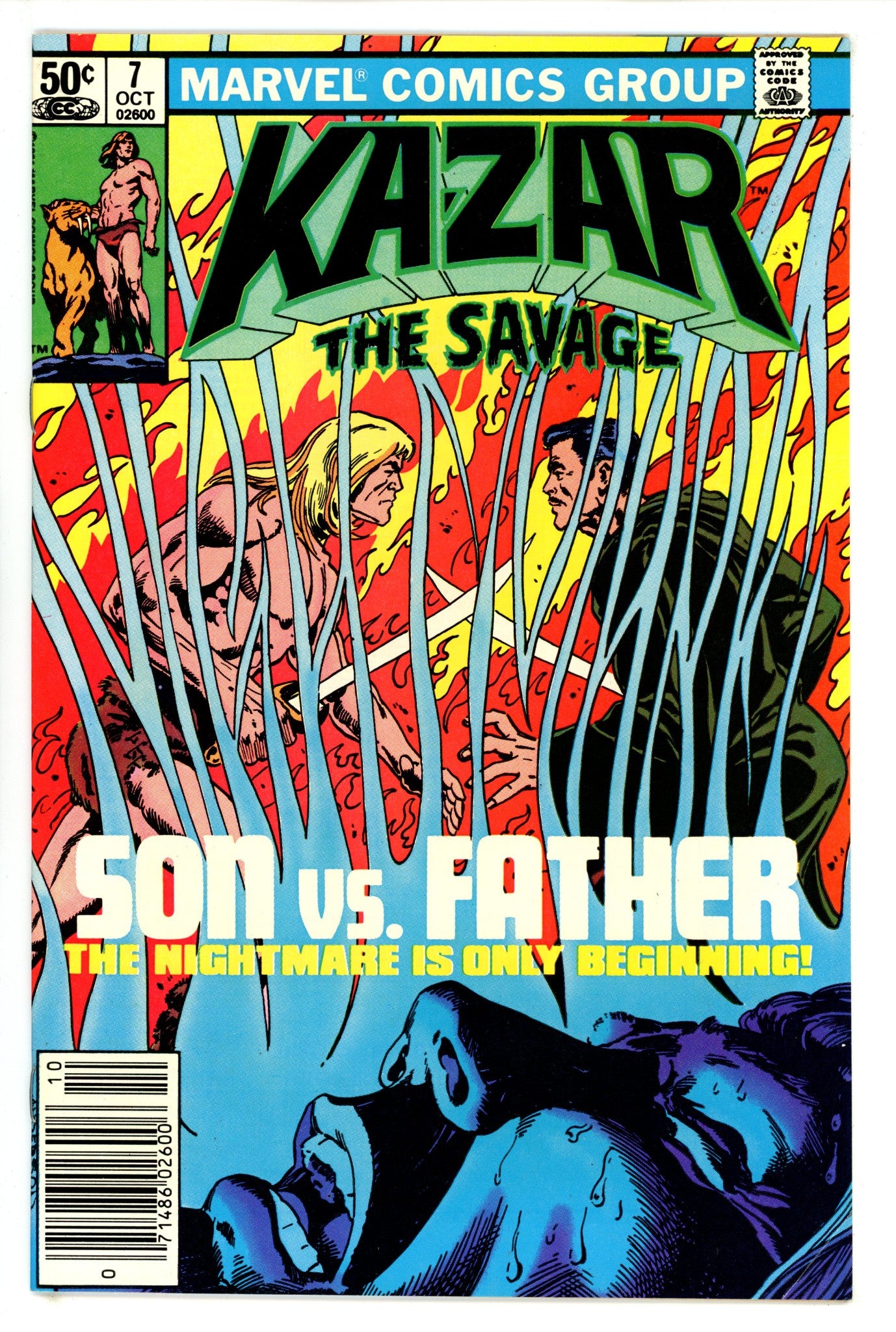 Ka-Zar the Savage 7 Newsstand (1981)