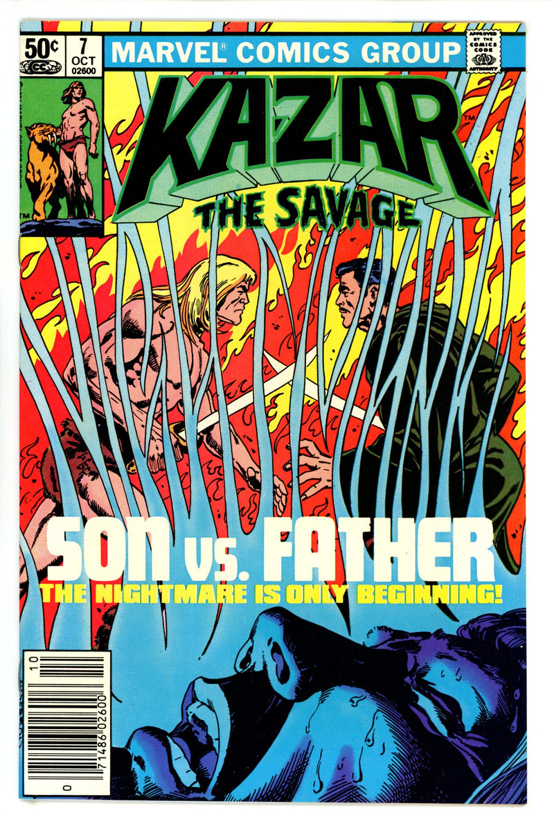 Ka-Zar the Savage 7 Newsstand (1981)