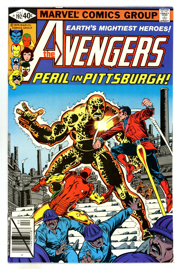 The Avengers Vol 1 192 VF+ (8.5) (1980)