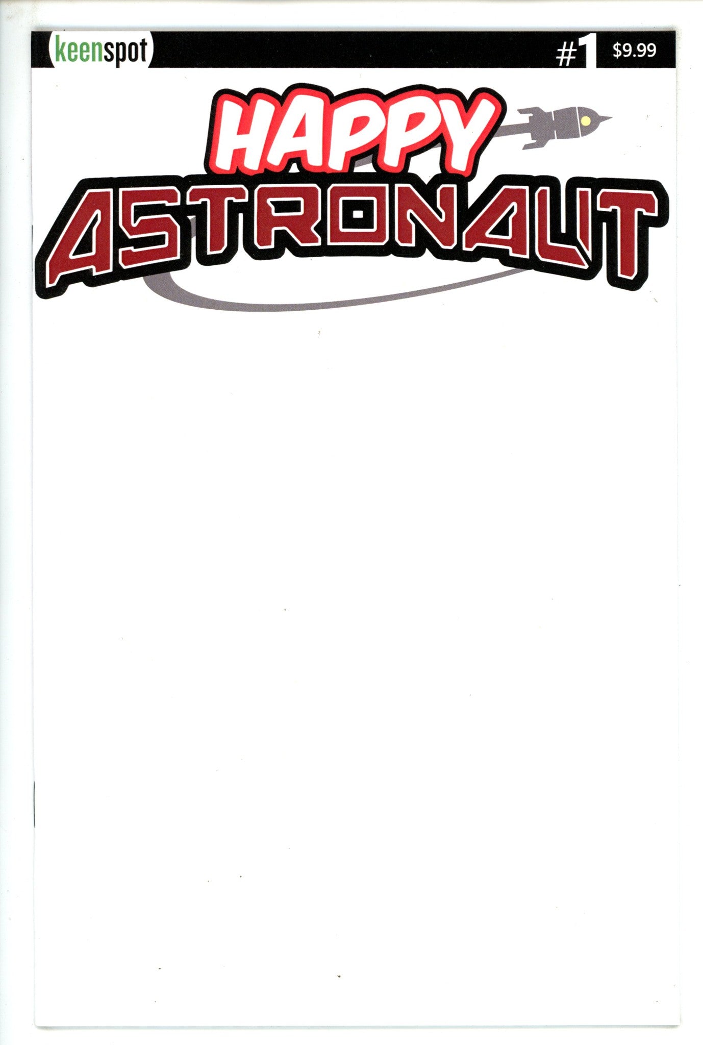 Happy Astronaut 1 Blank Variant (2023)