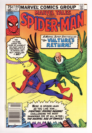 Marvel Tales Vol 2 144 VF (8.0) (1982) Canadian Price Variant