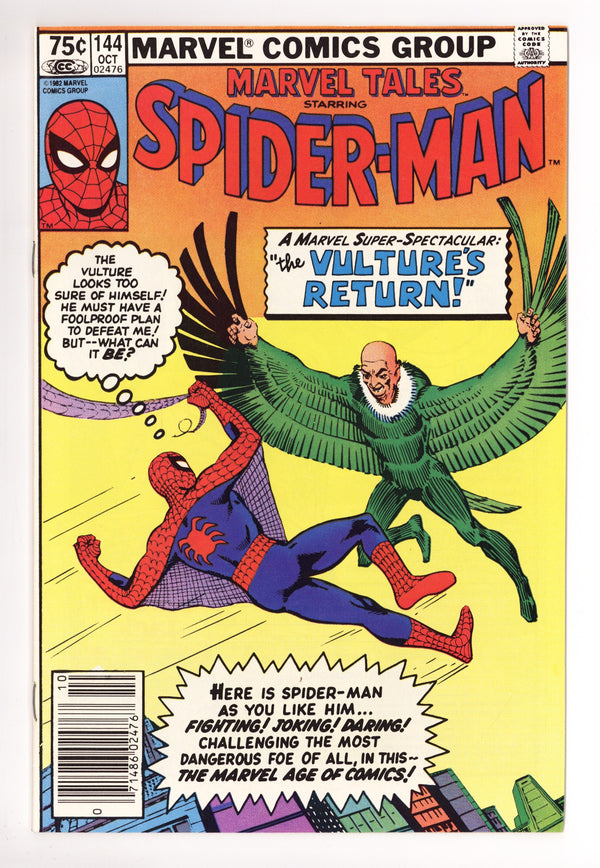 Marvel Tales Vol 2 144 VF (8.0) (1982) Canadian Price Variant