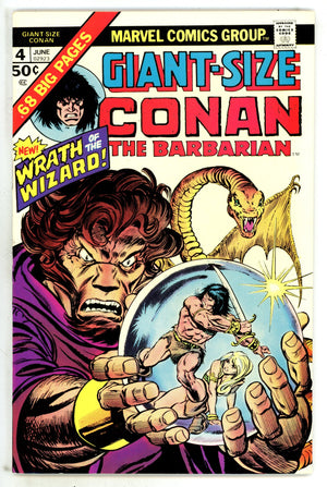 Giant-Size Conan 4 VF/NM (9.0) (1975) 