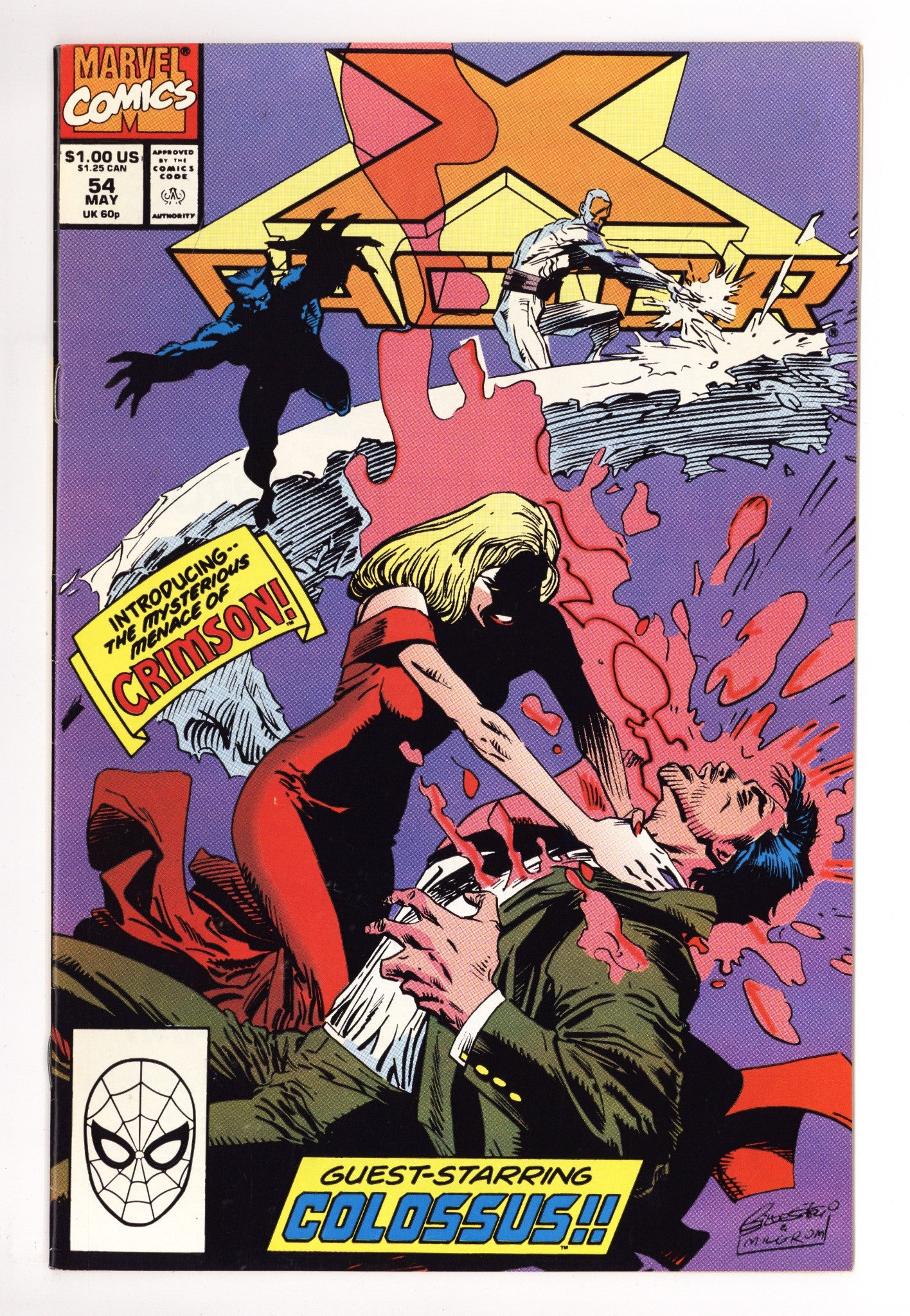 X-Factor Vol 1 54 Mid Grade (1990) 