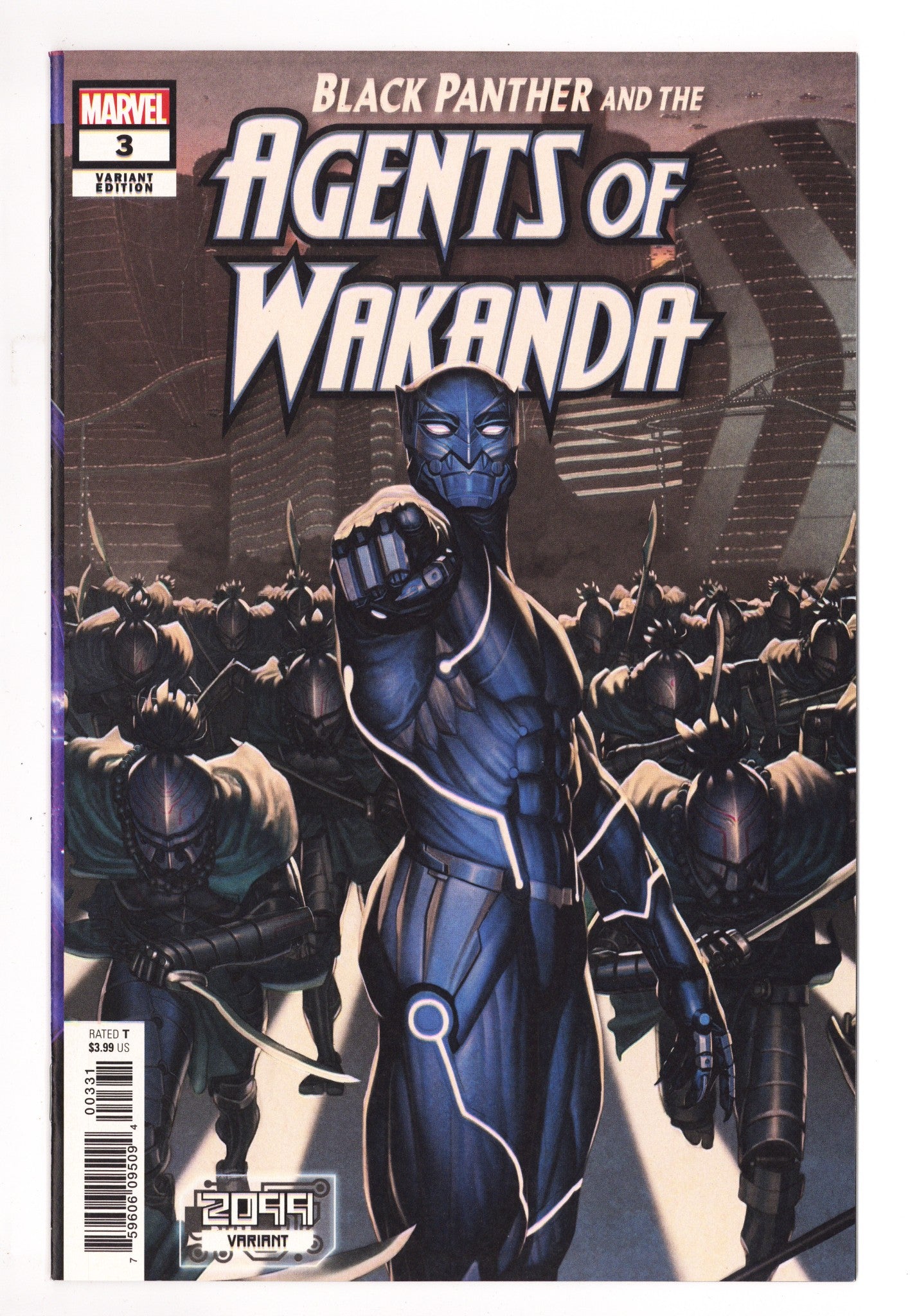 Black Panther and the Agents of Wakanda 3 High Grade (2020) Kim Variant 