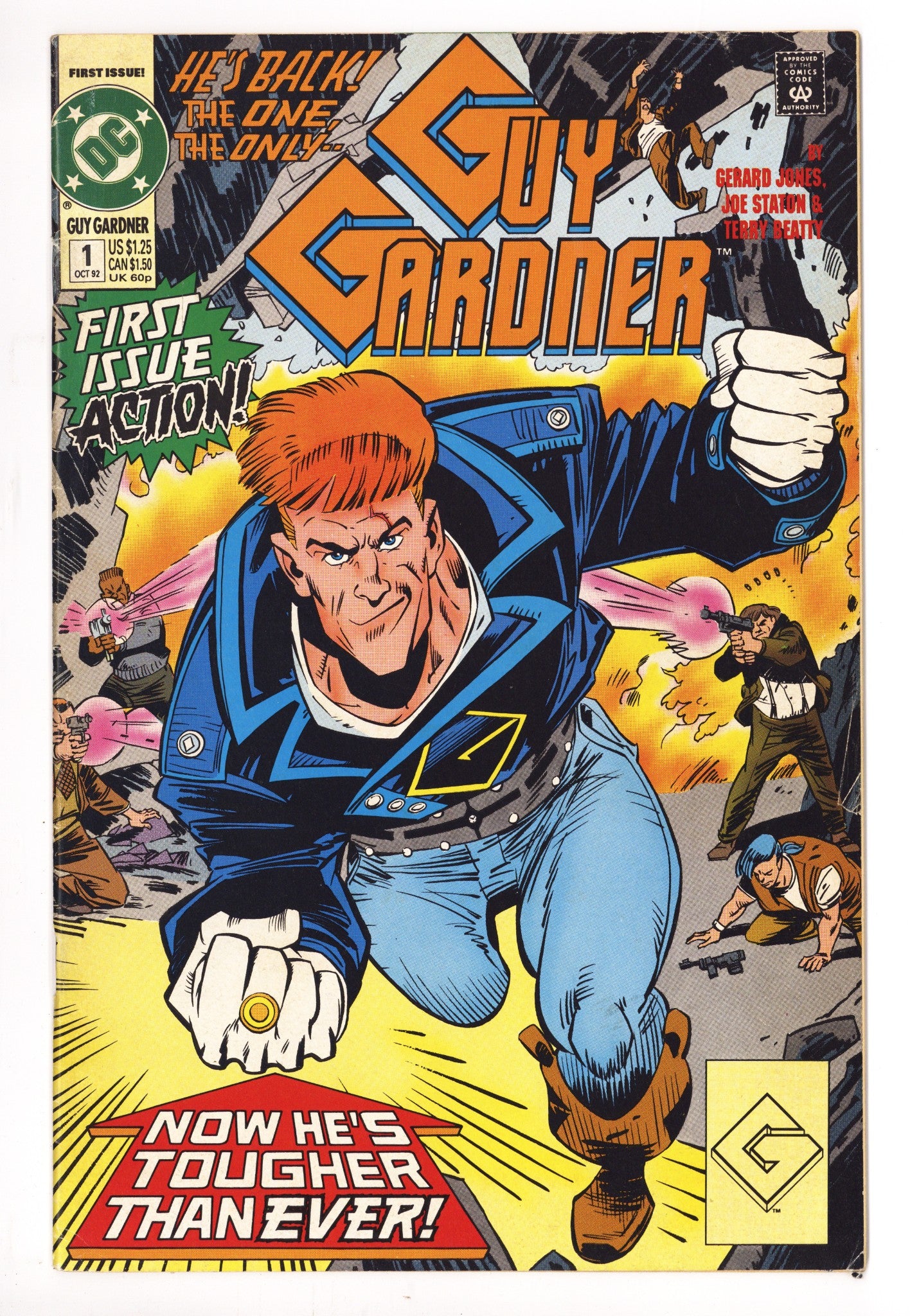 Guy Gardner 1 Mid Grade (1992) 