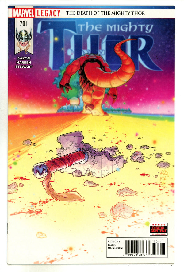 Mighty Thor Vol 2 701 High Grade (2018)