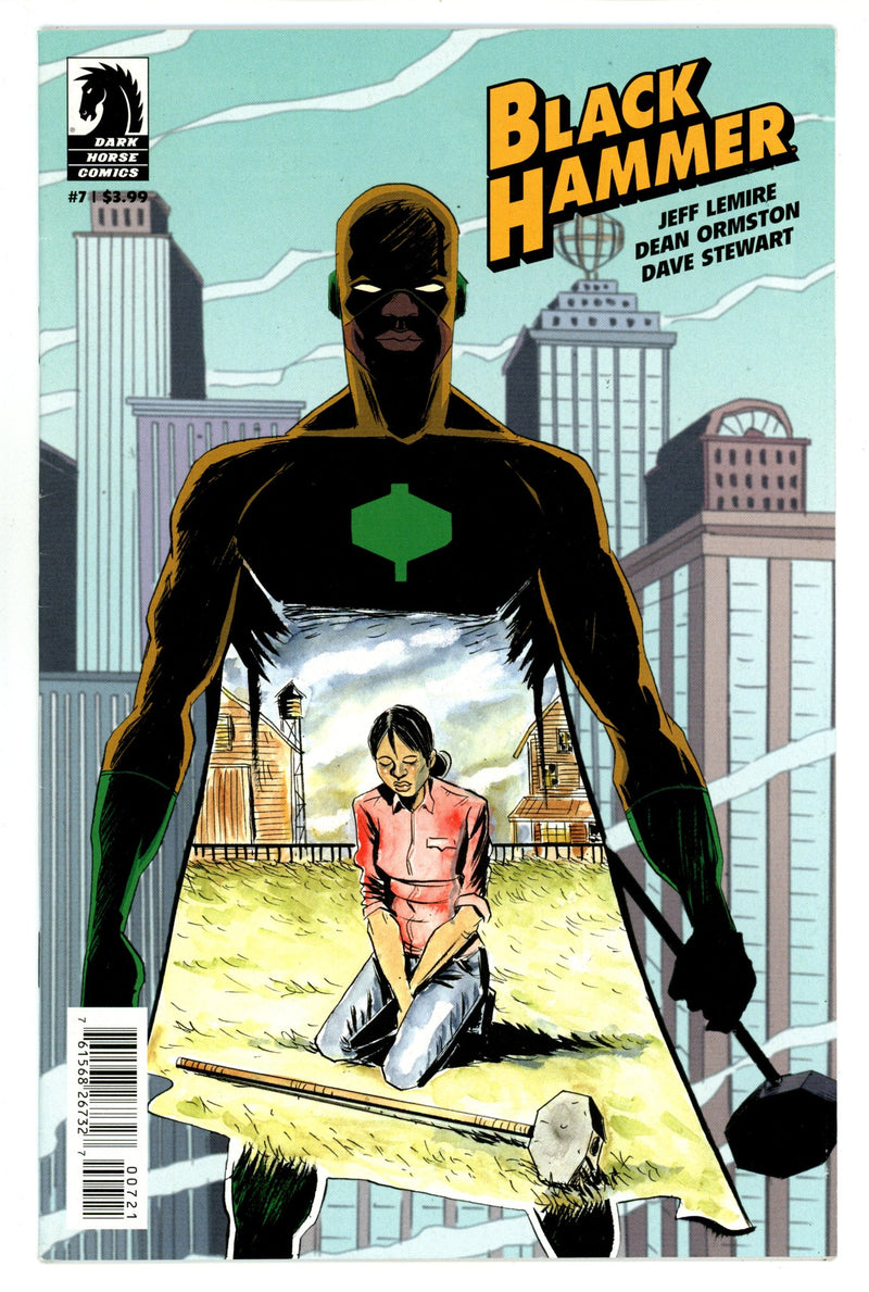 Black Hammer 7 VF+ (8.5) (2017) Lemire Variant 