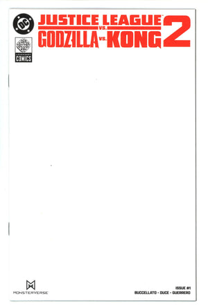 Justice League Vs Godzilla Vs Kong 2 1 Blank Variant (2025)