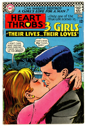 Heart Throbs 107 GD+ (2.5) (1967) 