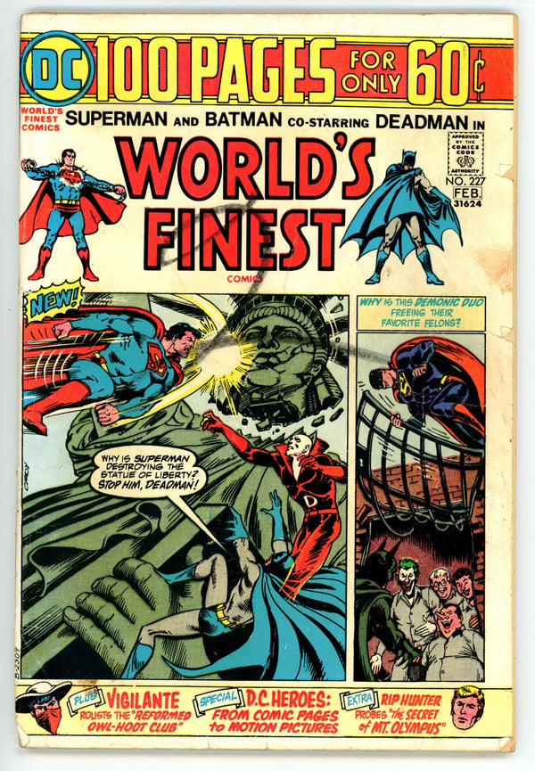 World's Finest Comics 227 GD (2.0) (1975)