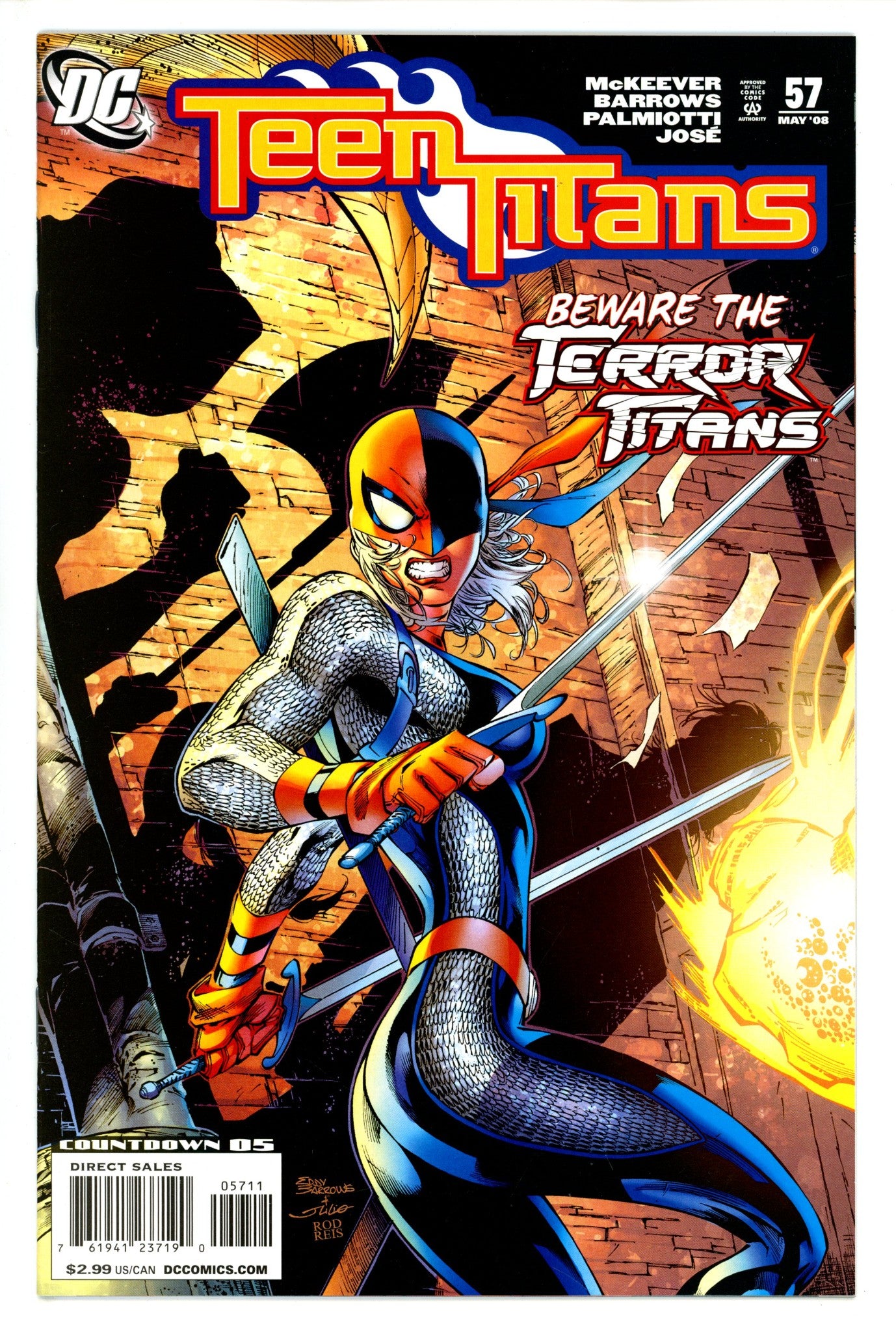Teen Titans Vol 3 57 (2008)