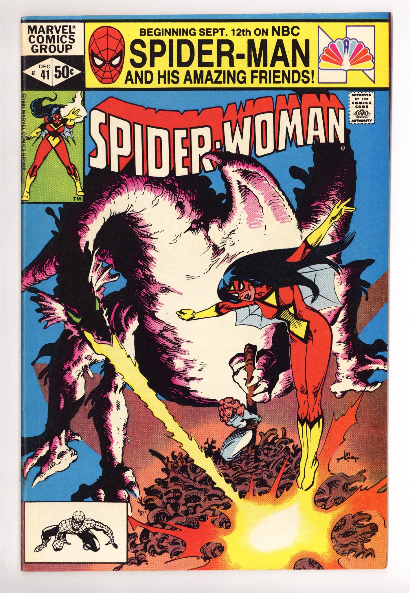 Spider-Woman Vol 1 41  Mid Grade   (1981)        