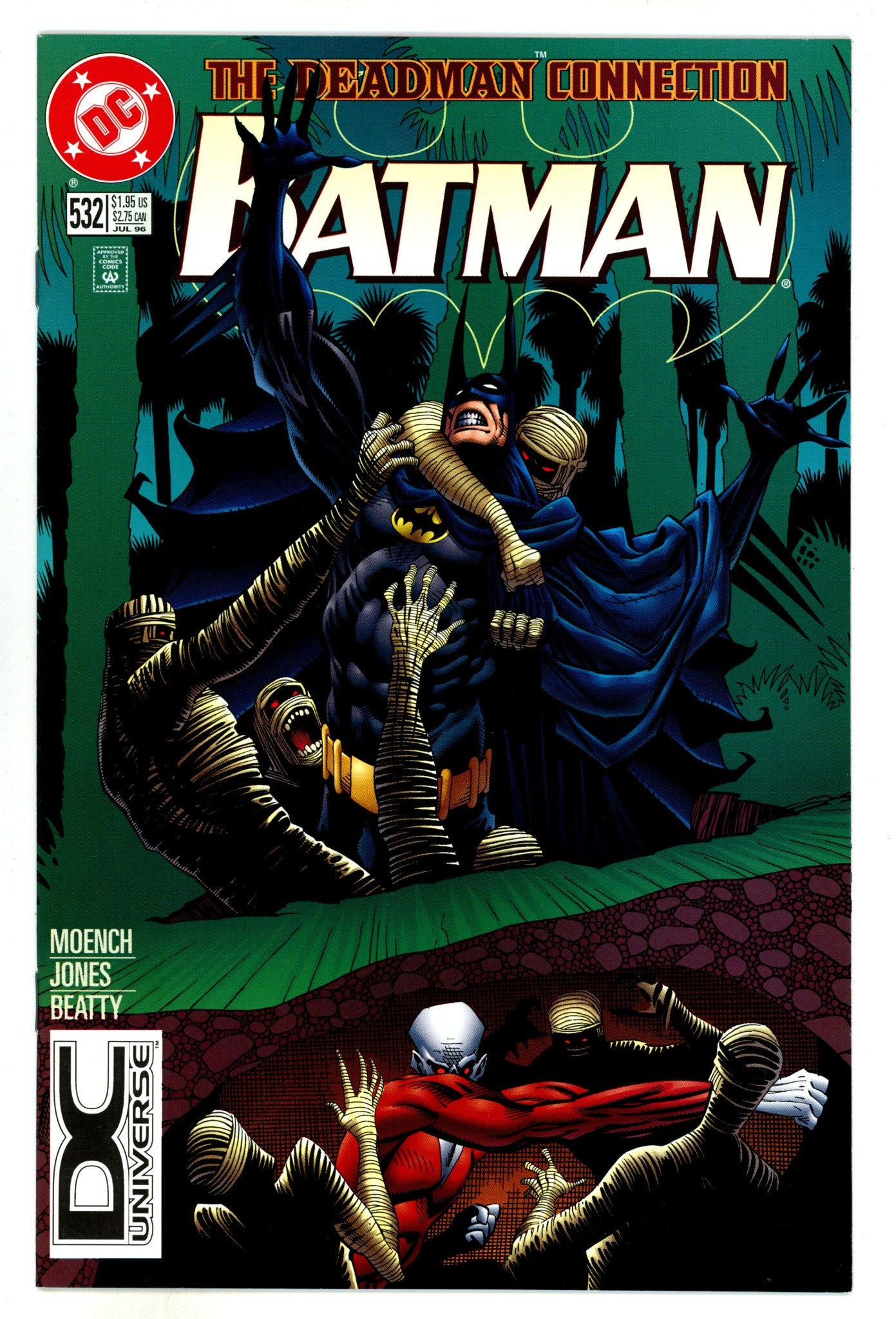 Batman Vol 1 532 VF+ (8.5) (1996) DC Universe Logo 