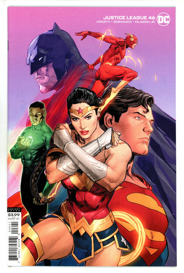 Justice League Vol 3 46 Mann Variant (2020)
