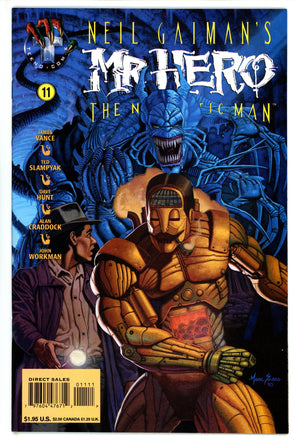 Neil Gaiman's Mr. Hero: The Newmatic Man Vol 1 11 (1995)