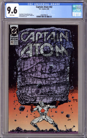 Captain Atom Vol 3 42 CGC 9.6 (NM+) (1990)