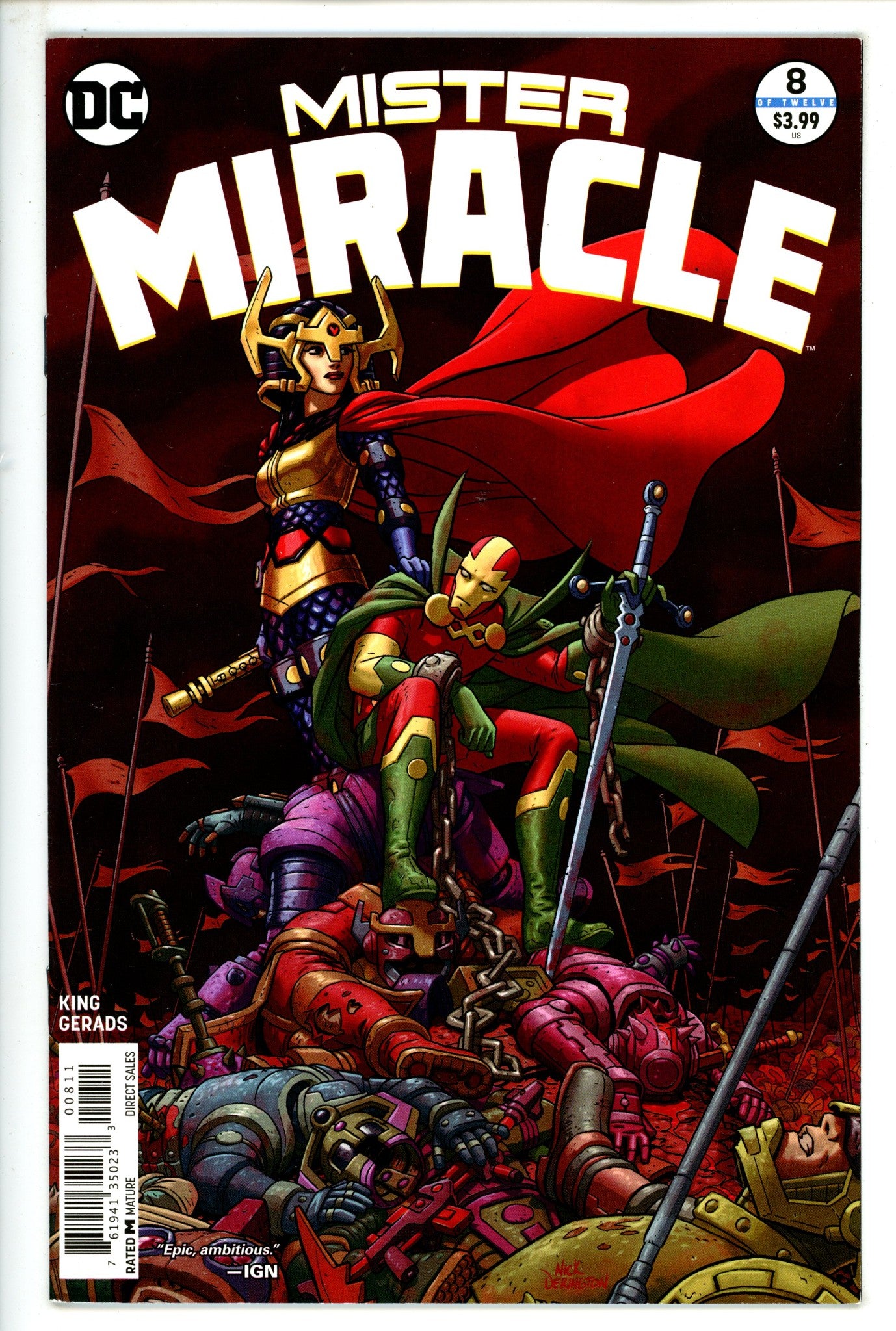 Mister Miracle Vol 4 8 High Grade (2018) 