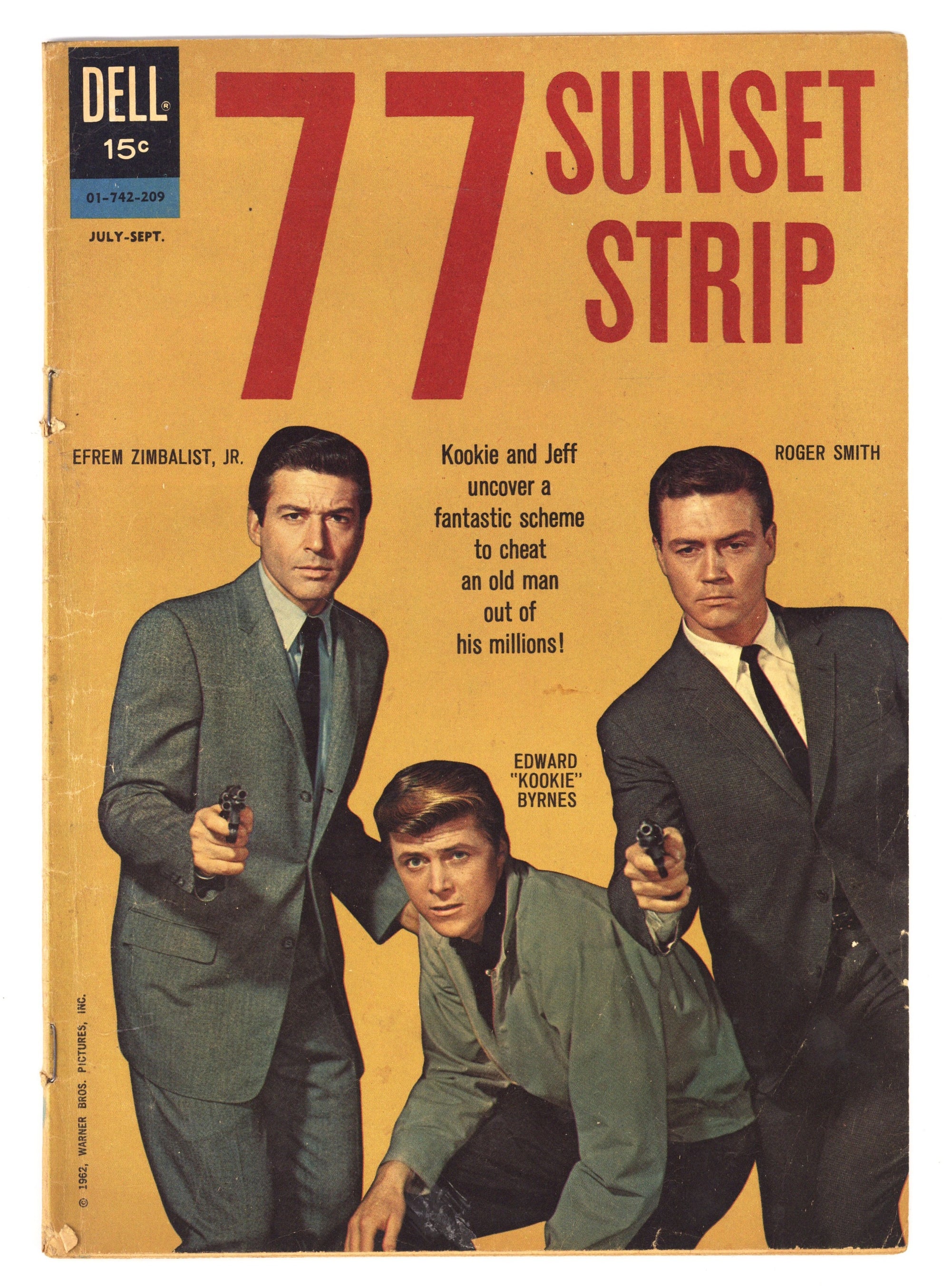 77 Sunset Strip 01-742-209 Very Low Grade (1962) 