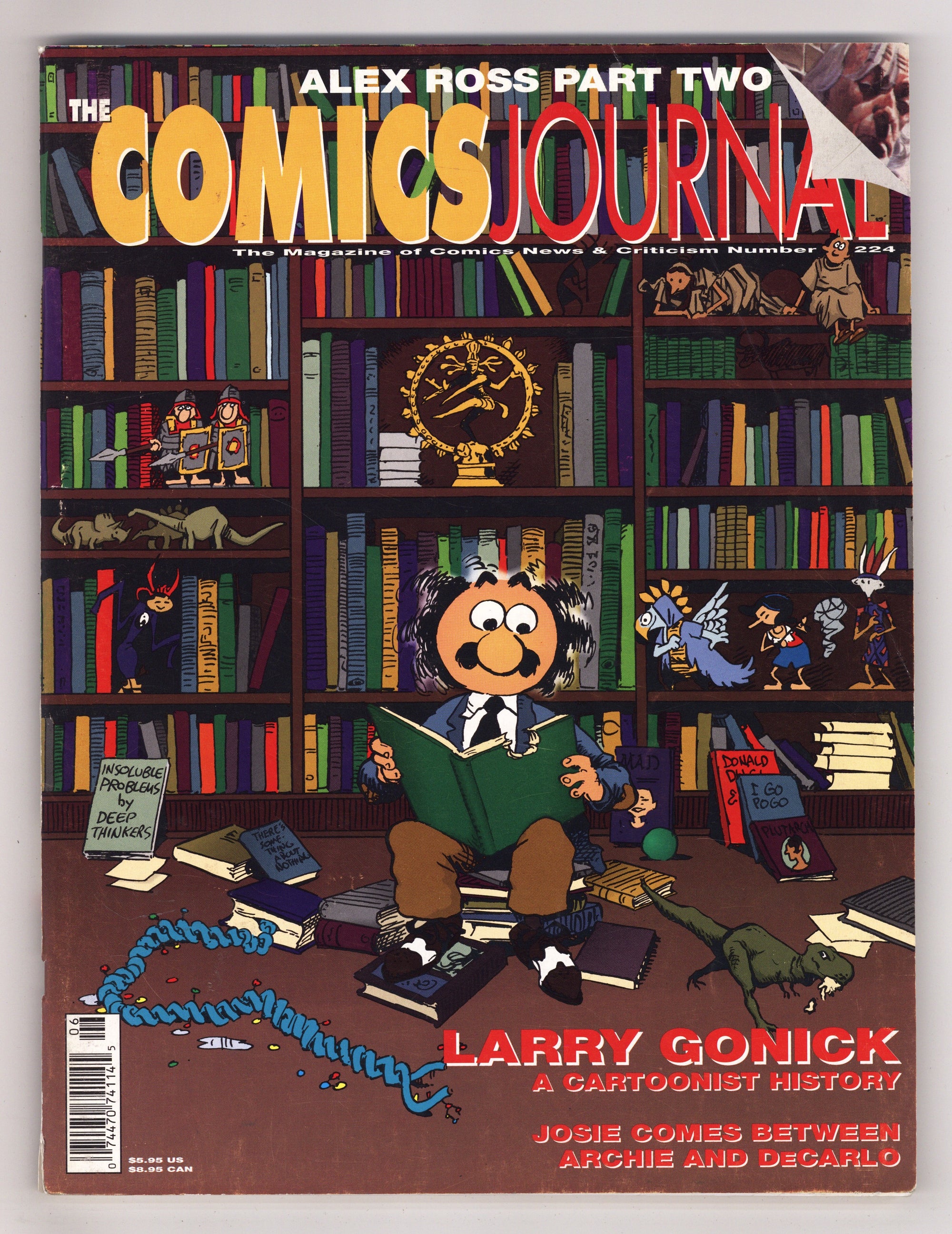 The Comics Journal 224 Low Grade (2000) 