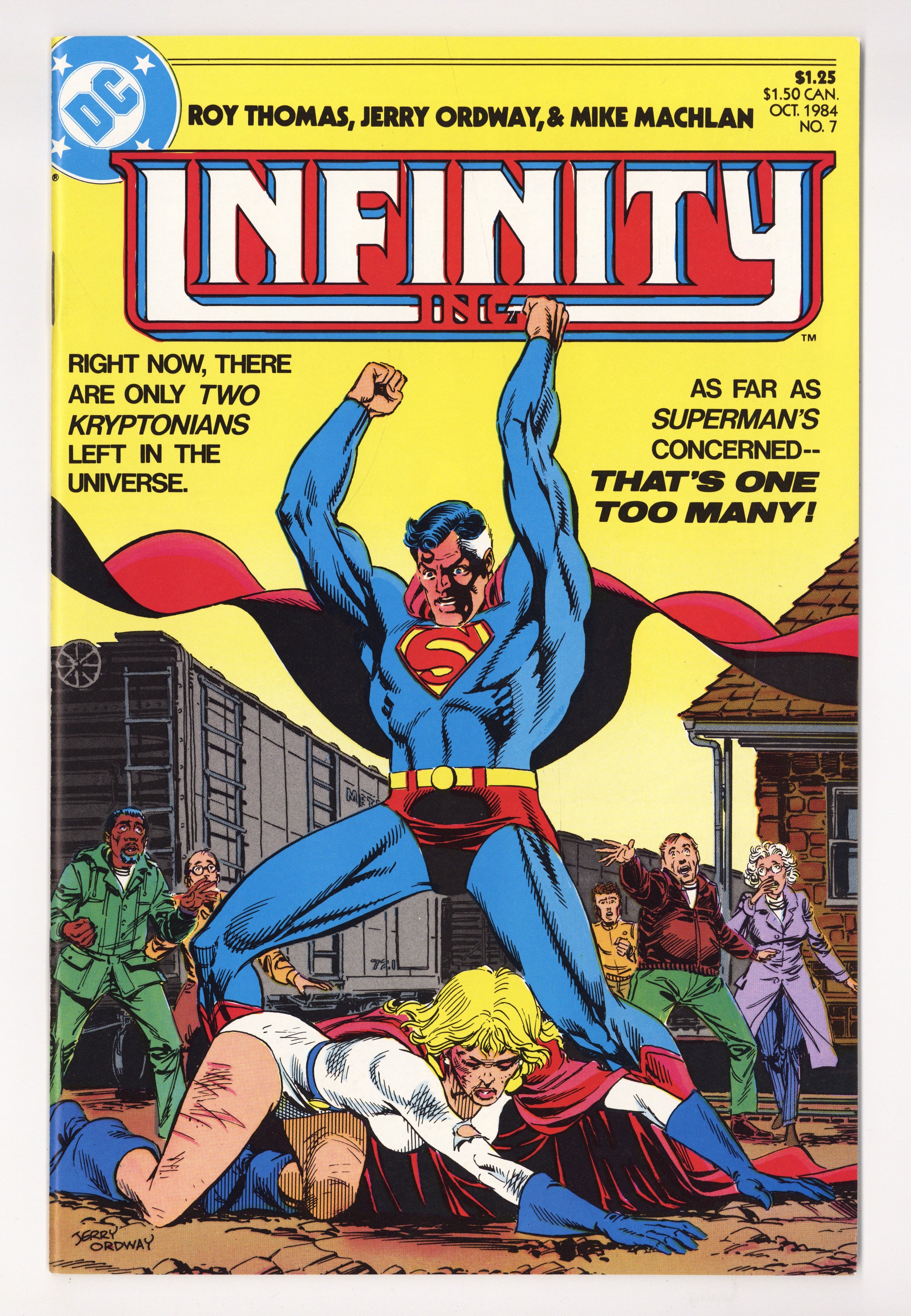 Infinity, Inc. Vol 1 7 High Grade (1984) 