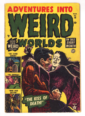 Adventures into Weird Worlds 16 VG- (3.5) (1953)
