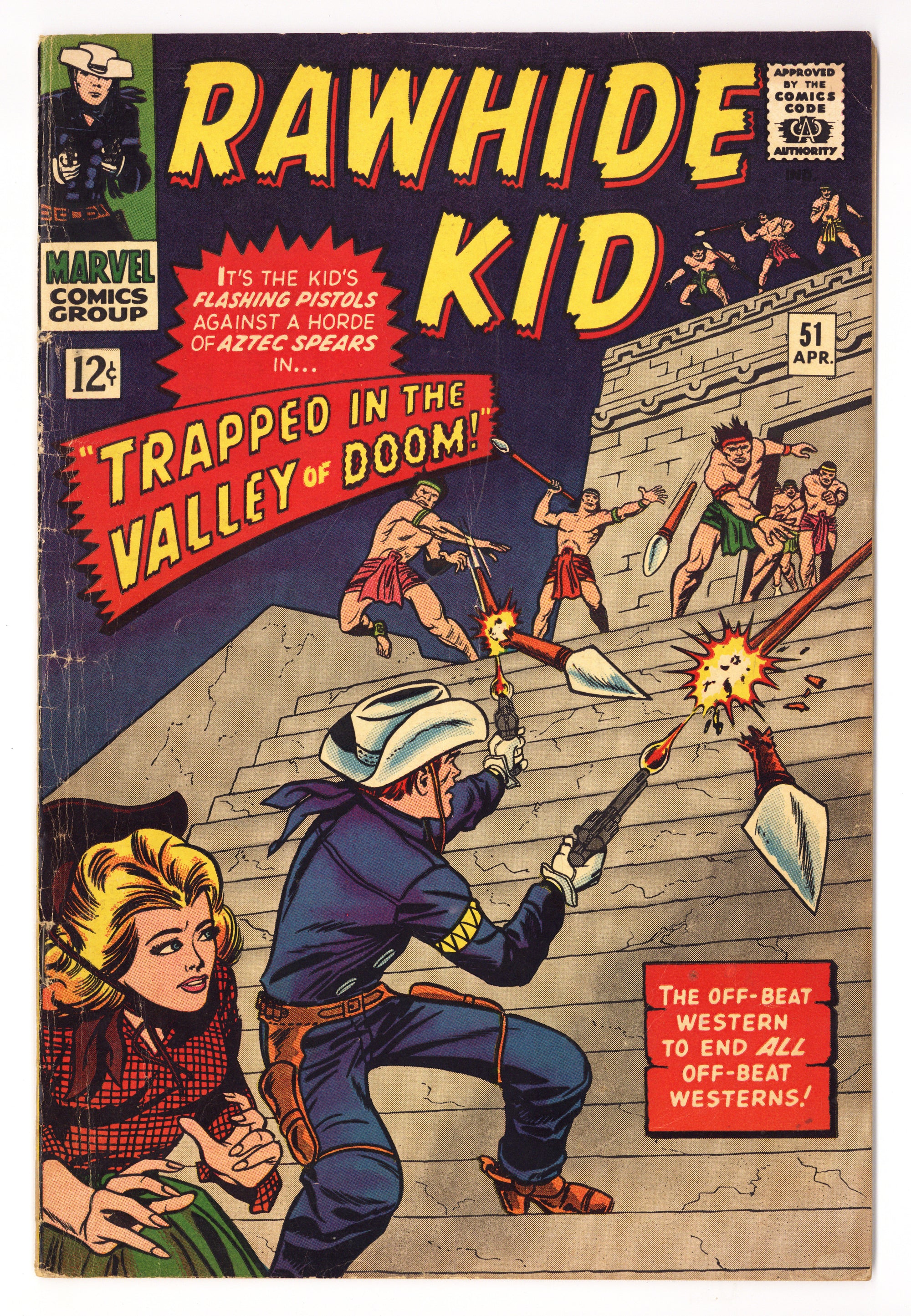 The Rawhide Kid Vol 1 51 VG+ (4.5) (1966) 