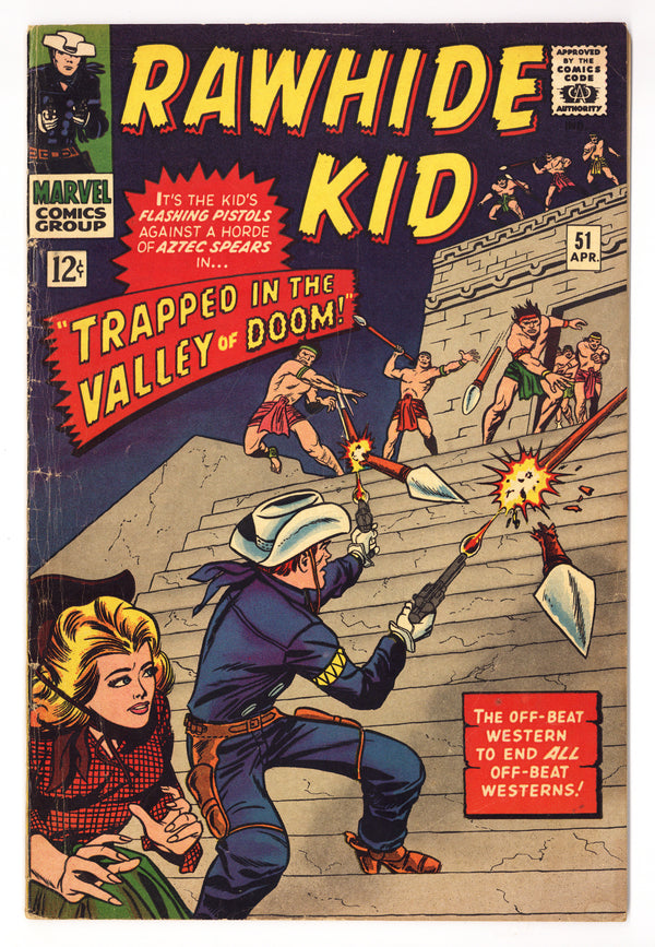 The Rawhide Kid Vol 1 51 VG+ (4.5) (1966)