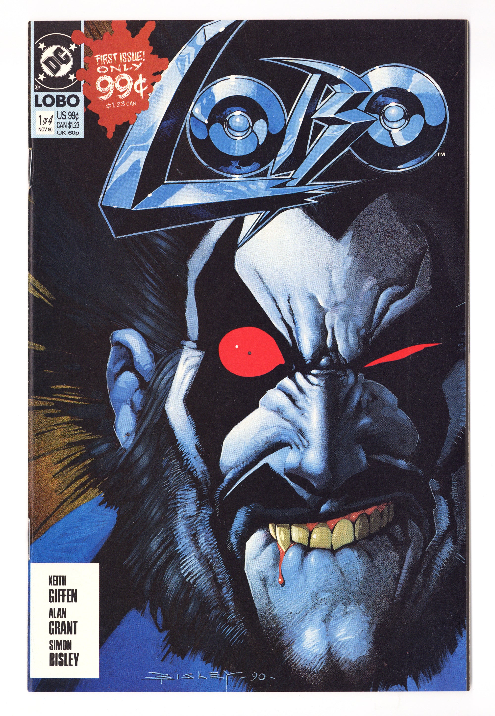 Lobo Vol 1 1  NM- (9.2)   (1990)        