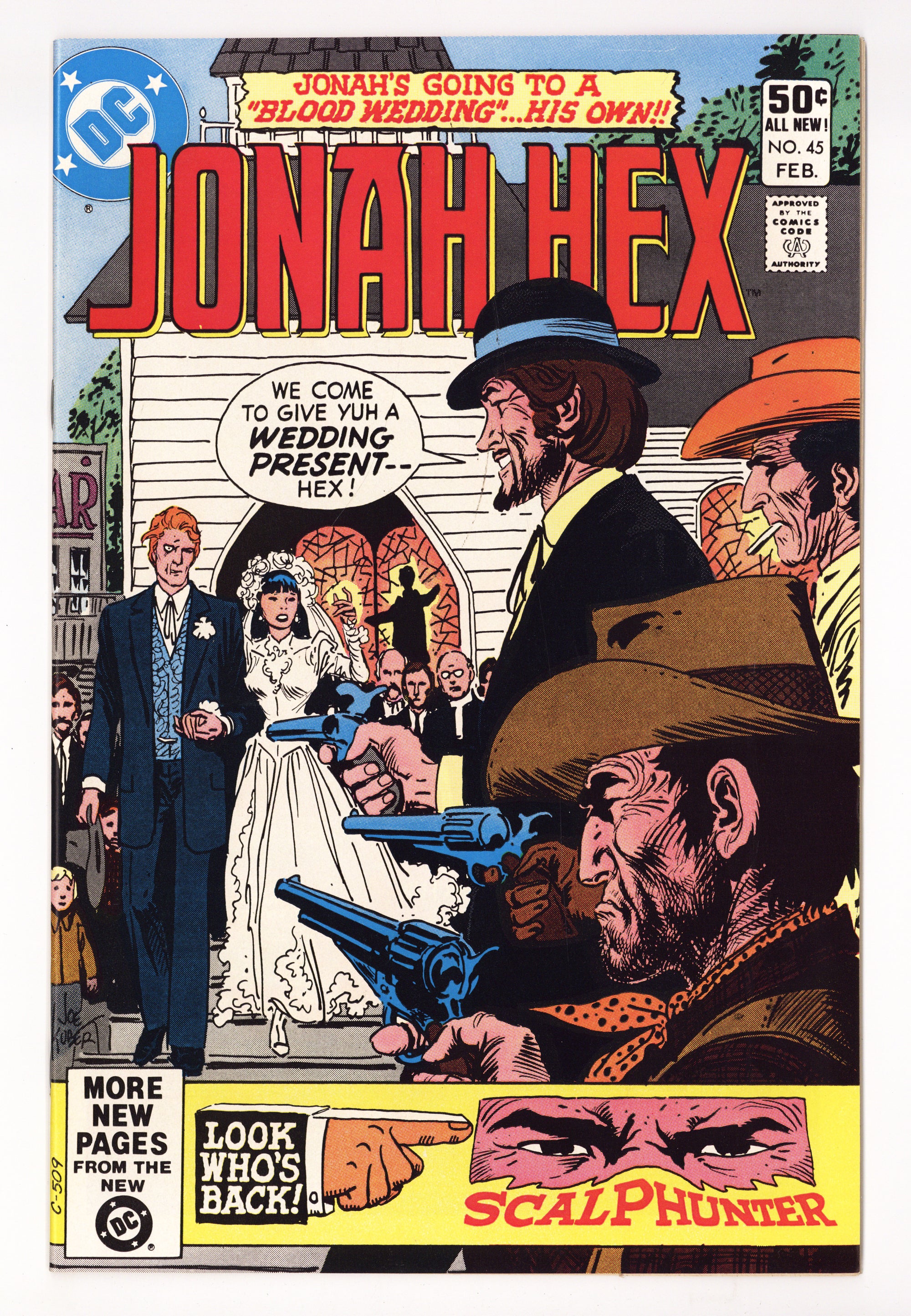 Jonah Hex Vol 1 45 High Grade (1981) 