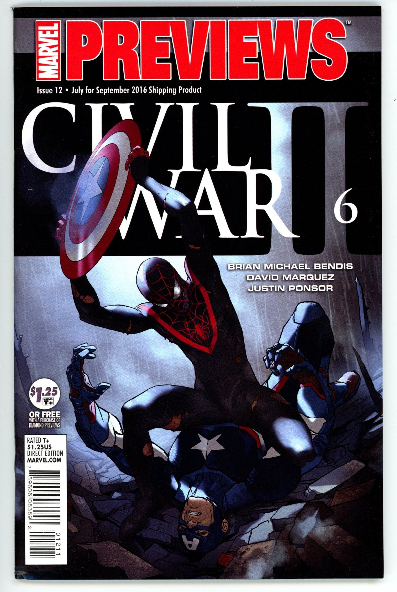 Marvel Previews Vol 3 12 High Grade (2016) 