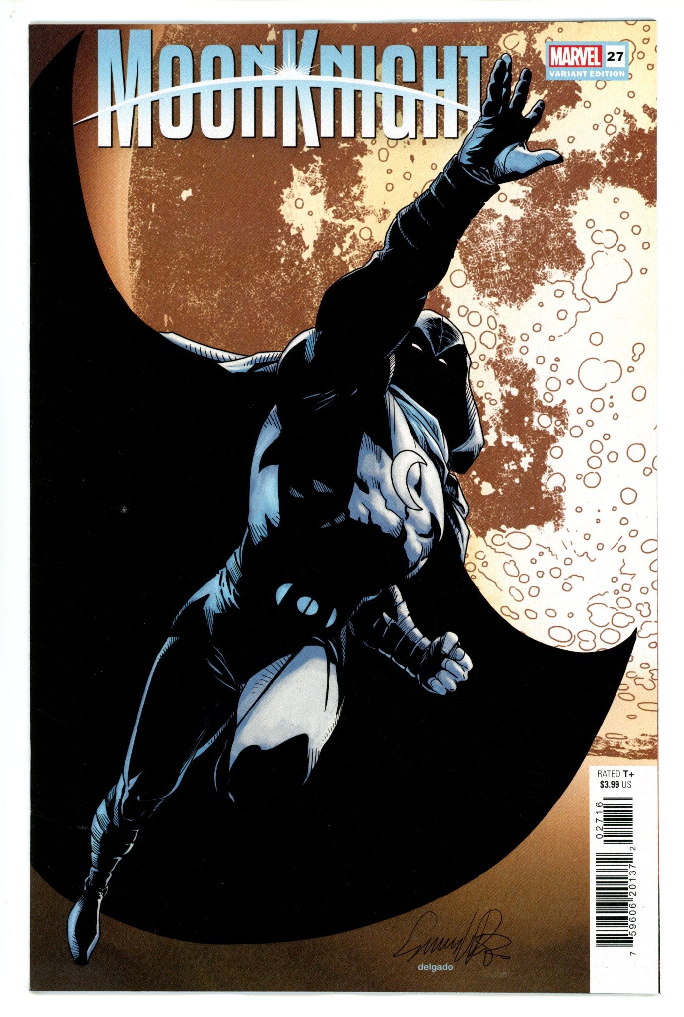 Moon Knight Vol 9 27 Larroca Incentive Variant VF/NM (2023)