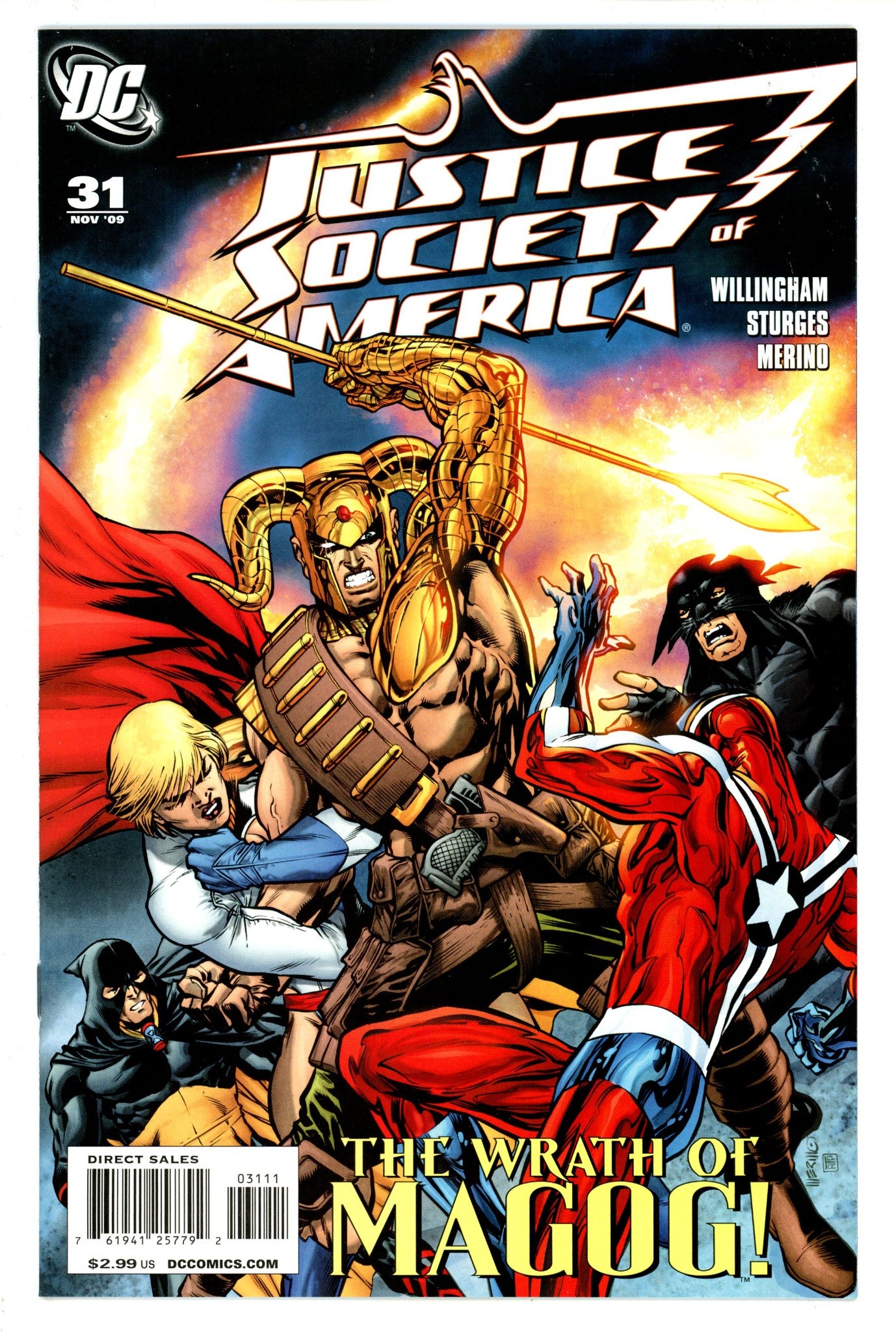 Justice Society of America Vol 3 31 High Grade (2009) 