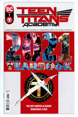 Teen Titans Academy 2021 Yearbook 1 High Grade (2021)