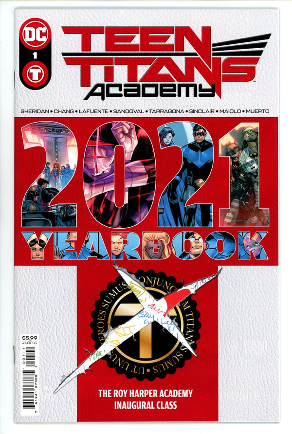 Teen Titans Academy 2021 Yearbook 1 High Grade (2021)