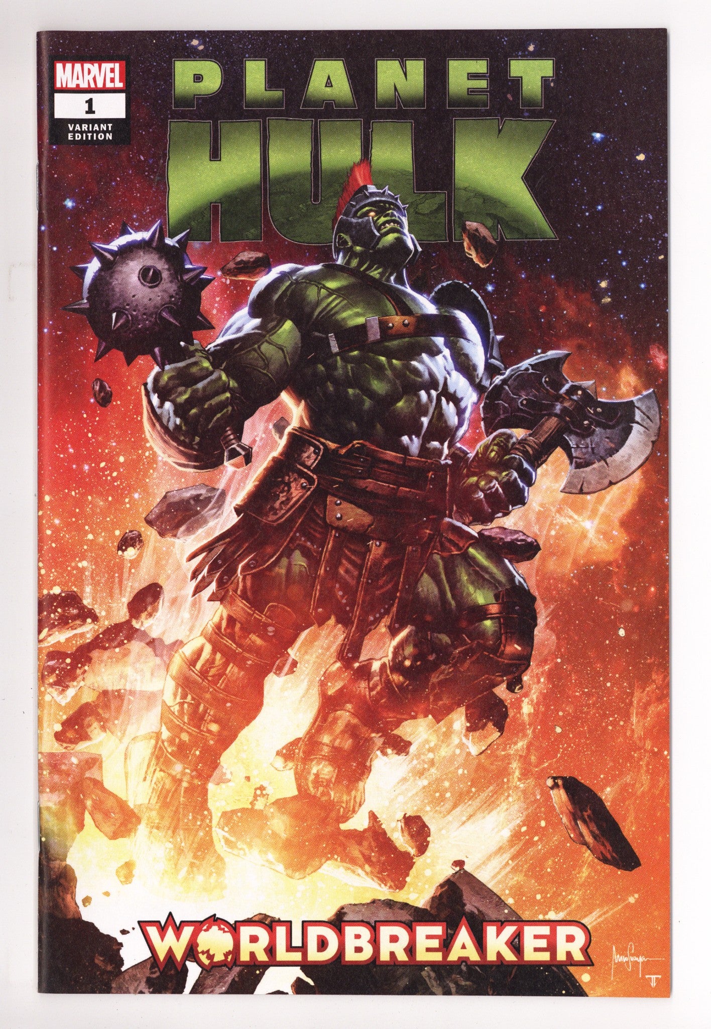 Planet Hulk: Worldbreaker 1 High Grade (2023) Suayan Exclusive Variant 