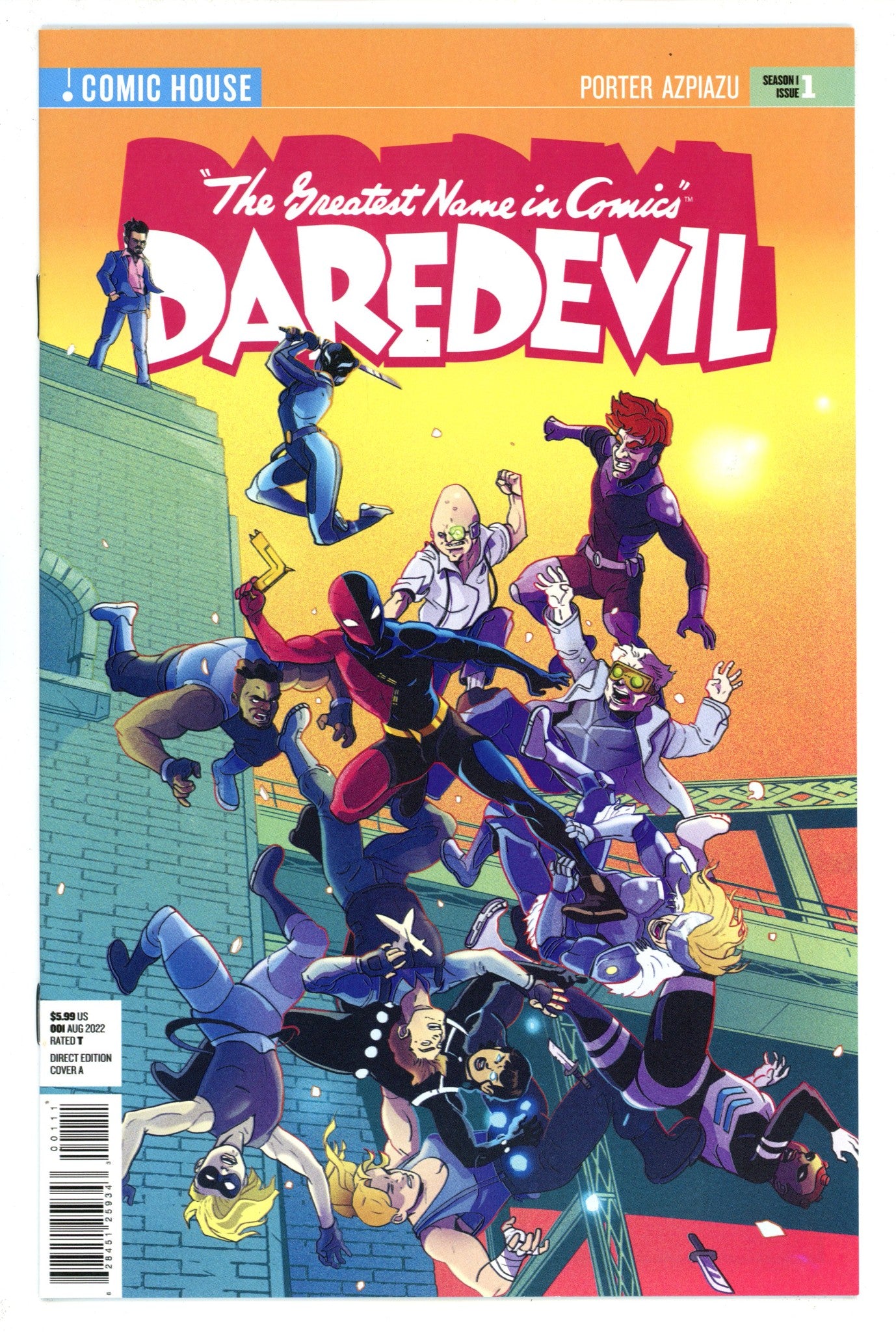 The Greatest Name In Comics Daredevil 1 High Grade (2022) 