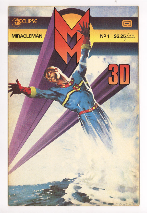Miracleman 3-D 1 Mid Grade No Glasses (1985)