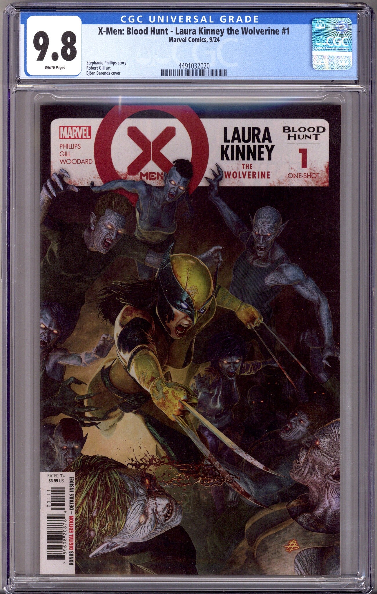 X-Men: Blood Hunt - Laura Kinney the Wolverine 1 CGC 9.8 (NM/M) (2024)