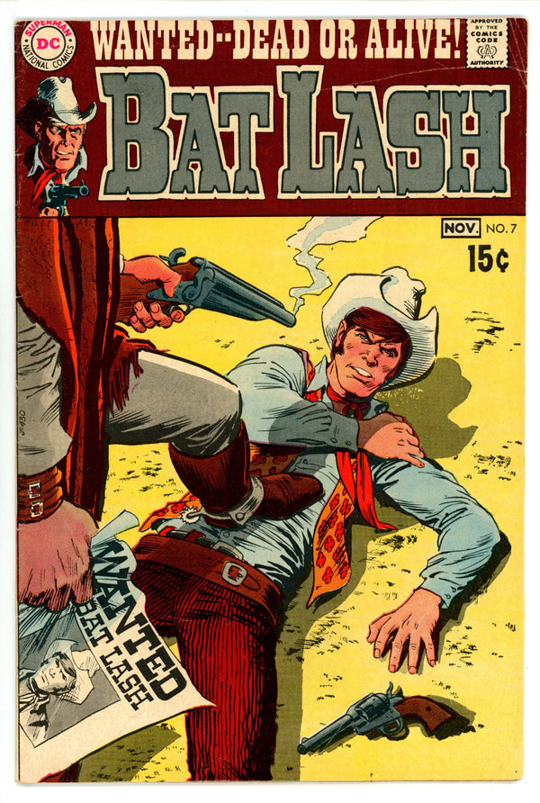 Bat Lash Vol 1 7 VG+ (4.5) (1969)