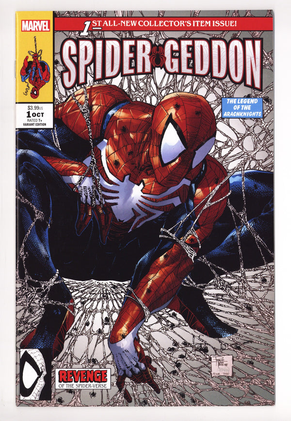 Spider-Geddon 1 NM- (9.2) (2018) Tan Exclusive Variant