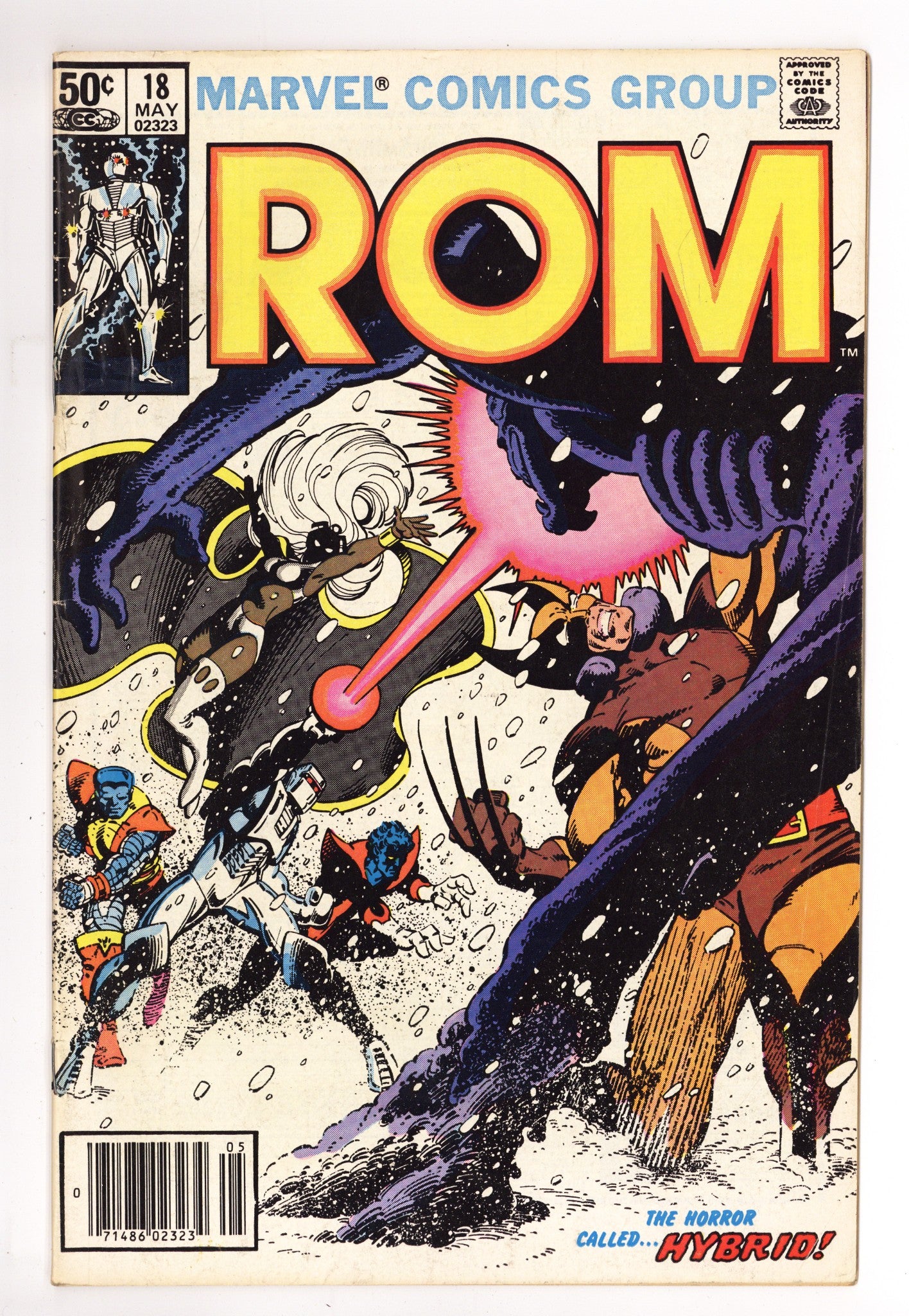 Rom Vol 1 18 Low Grade (1981) Newsstand 
