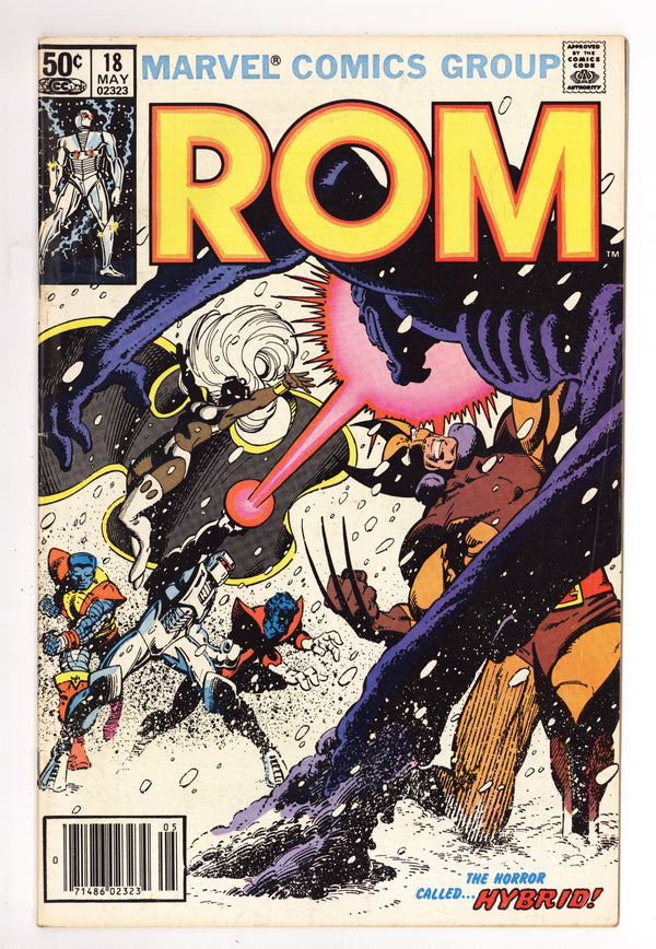 Rom Vol 1 18 Low Grade (1981) Newsstand