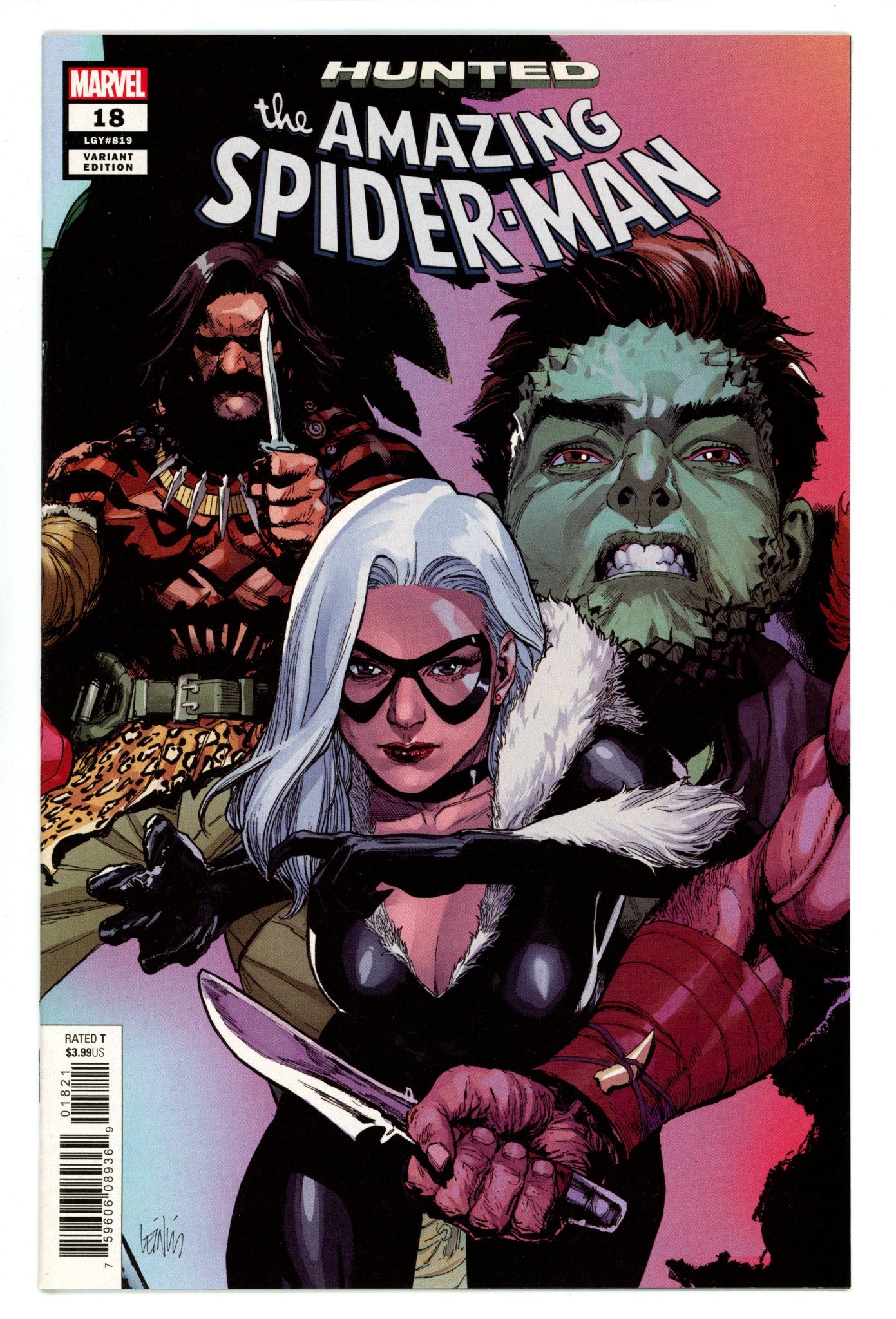 Amazing Spider-Man Vol 5 18 (819) High Grade (2019) Yu Variant 