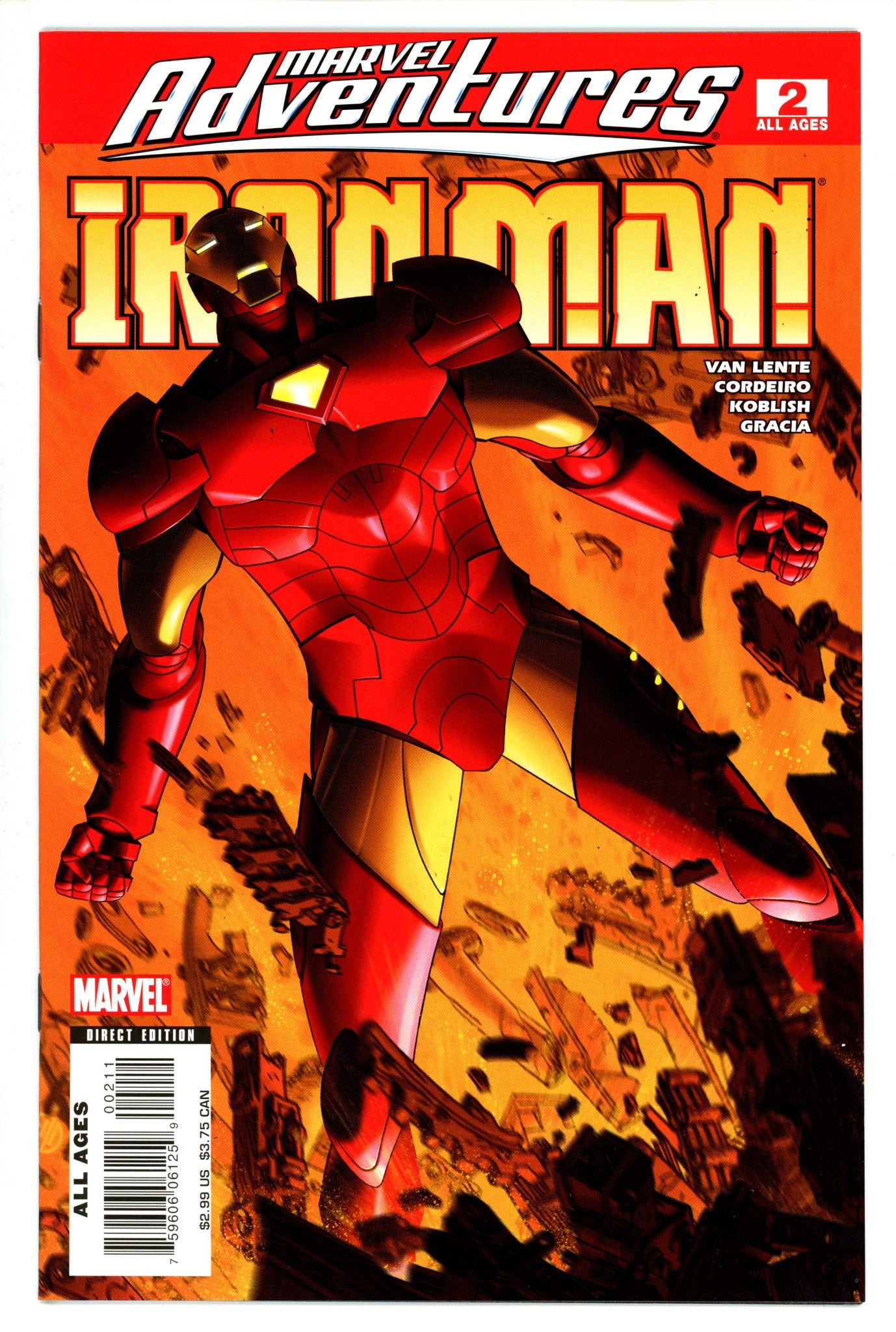 Marvel Adventures Iron Man 2 High Grade (2007)